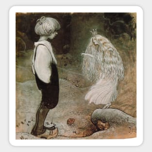 The Seven Wishes - John Bauer Sticker